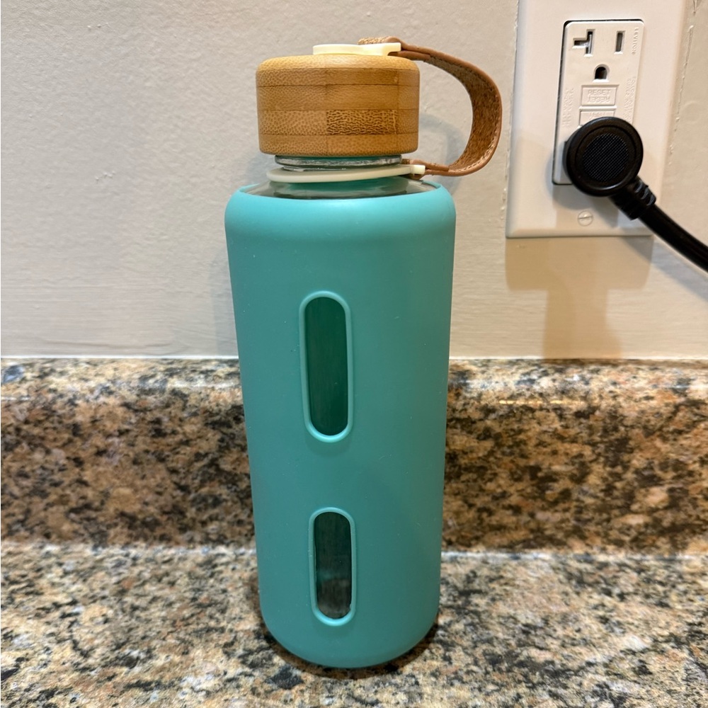 NWOT Glass Water Bottle